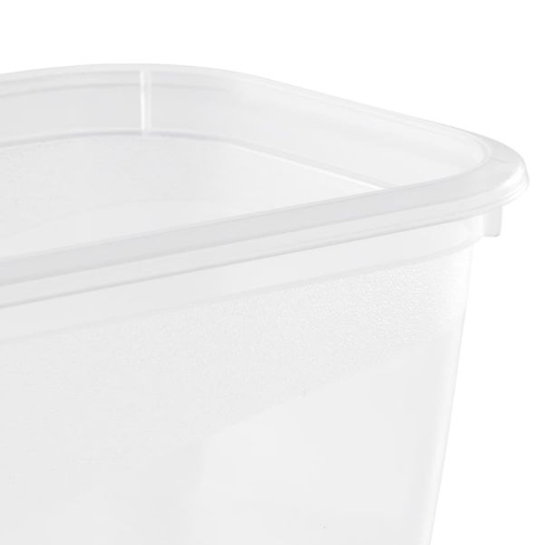 Комплект ємностей для СВЧ прямокутний "Fredo Fresh" (4*0,75л)