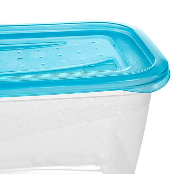 Комплект ємностей для СВЧ прямокутний "Fredo Fresh" (4*0,75л)