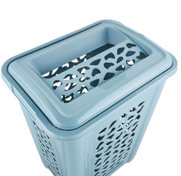 Кошик для білизни Keeeper 60л Бірюзовий