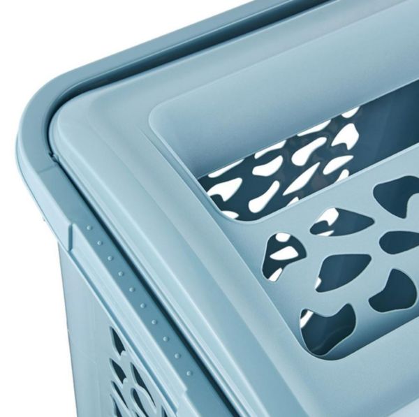 Кошик для білизни Keeeper 60л Бірюзовий