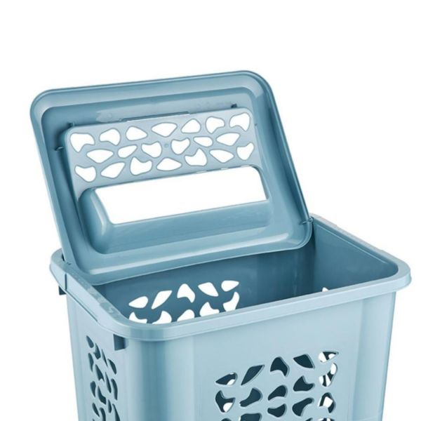 Кошик для білизни Keeeper 60л Бірюзовий