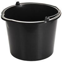 Відро 12л з лійкою (металева ручка)