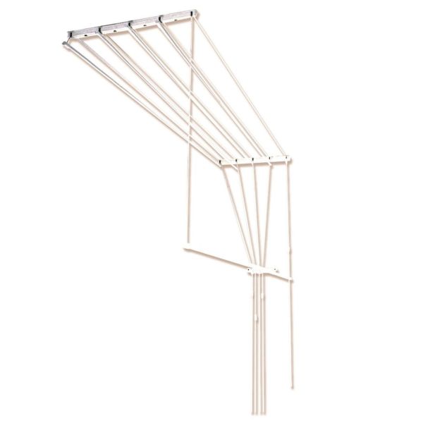 Сушарка стельова для білизни, 1,90м, 5 мотузок