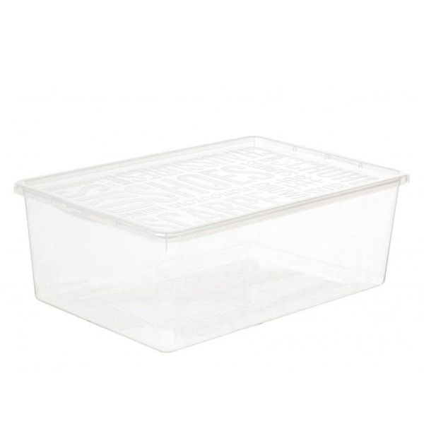 Ящик Plast Team для зберігання чоловічого взуття Basic Shoe Box 9.5л