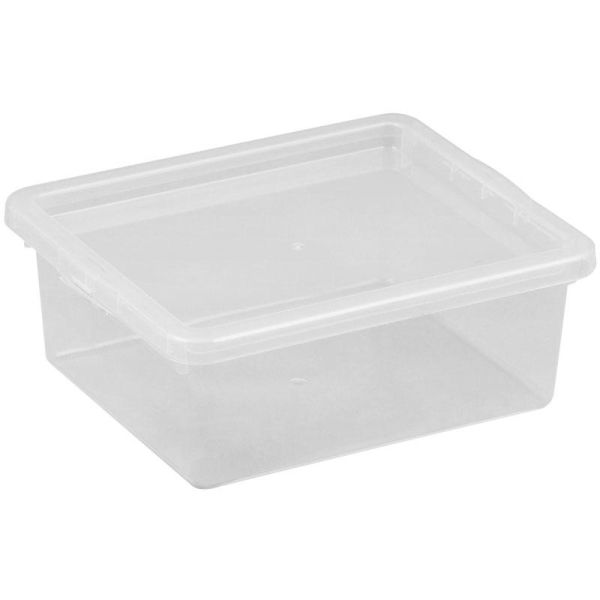 Скринька для зберігання Plast Team з кришкою Basic Box 1.5л