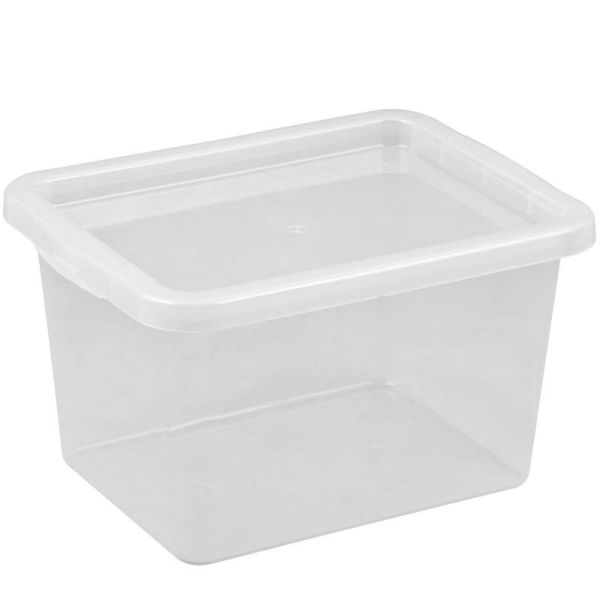 Скринька для зберігання Plast Team з кришкою Basic Box 13л