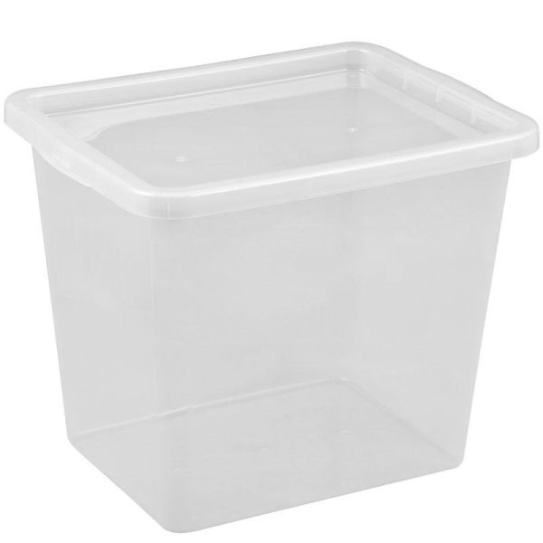 Ящик для зберігання Plast Team з кришкою Basic Box 29л