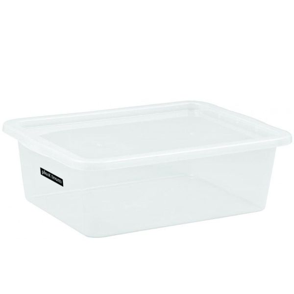 Ящик для зберігання Plast Team підкроватний Basic Box 30л