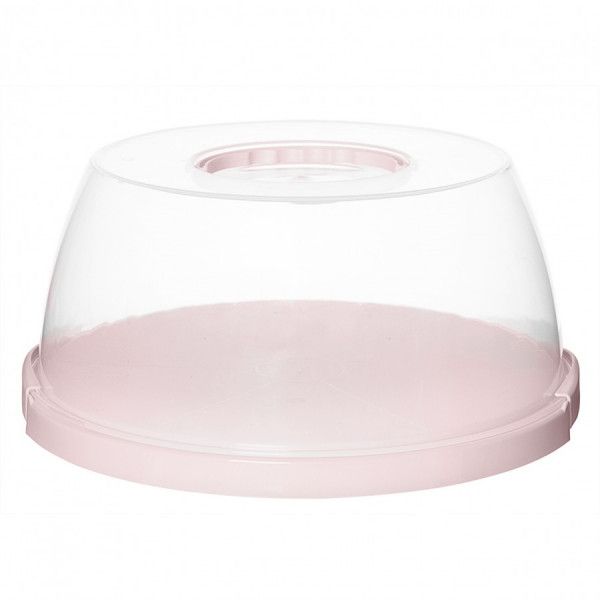 Тортовниця Plast Team кругла з ручкою