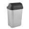 Сміттєвий контейнер Keeeper "ROLLTOP" 25л срібло