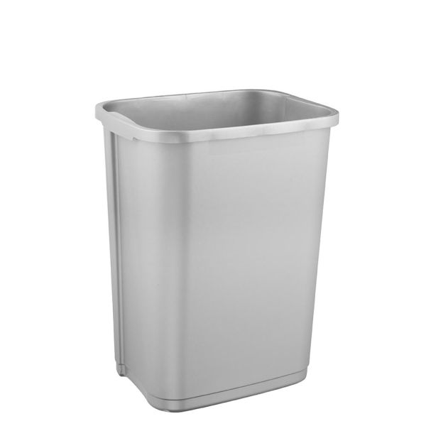 Сміттєвий контейнер Keeeper "ROLLTOP" 25л срібло