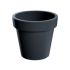 Горщик для квітів LOFLY 200мм круглий Антрацит