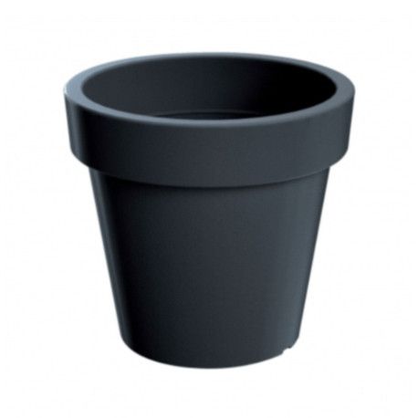 Горщик для квітів LOFLY 250мм круглий Антрацит