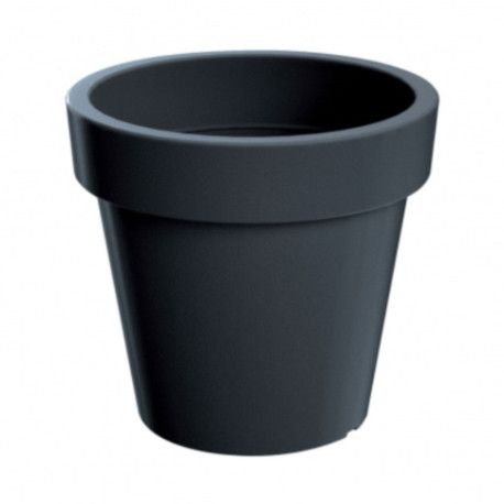 Горщик для квітів LOFLY 300мм круглий Антрацит