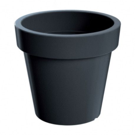 Горщик для квітів LOFLY 350мм круглий Антрацит