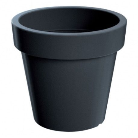 Горщик для квітів LOFLY 400мм круглий Антрацит