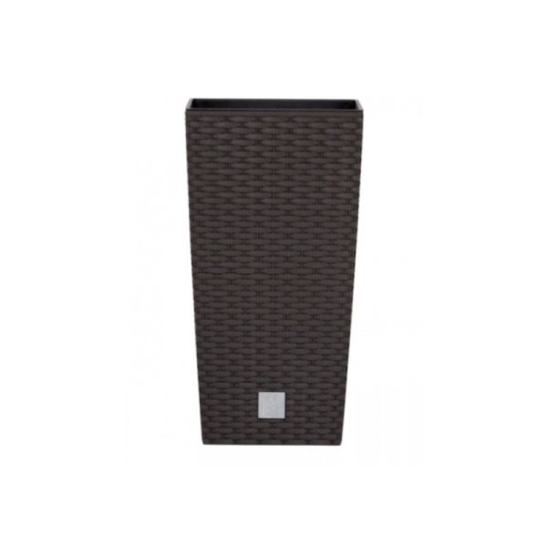 Горщик для квітів RATO Square 17 см H-32см Коричневий