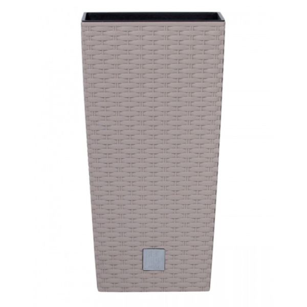 Горщик для квітів RATO Square 32,5 см, H-61 см Мокка