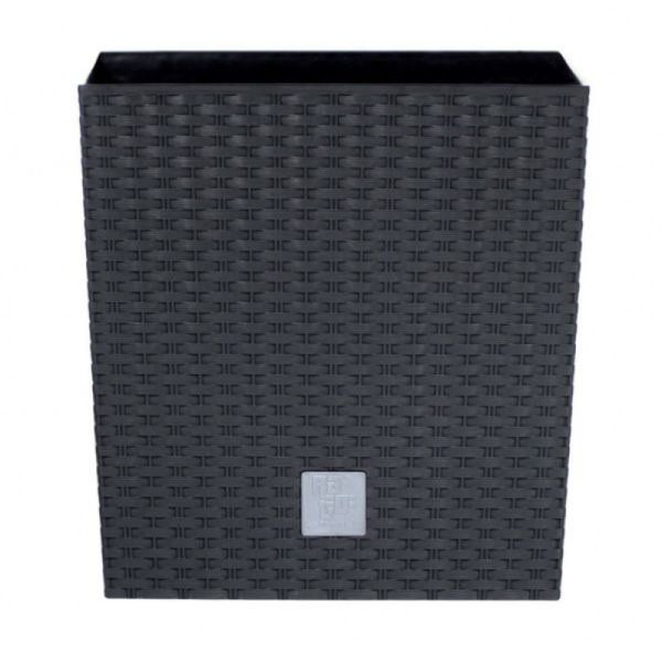 Горщик для квітів RATO Square Low 32,5 см H-32,5 см Антрацит