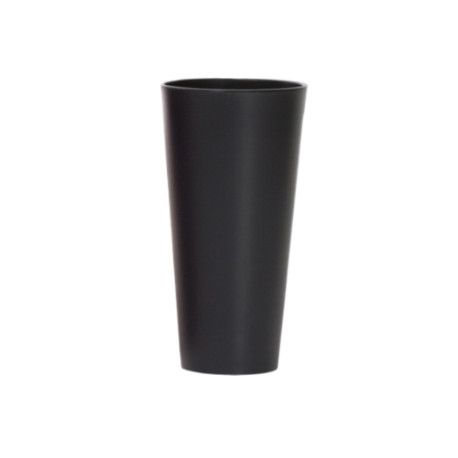Горщик для квітів Tubus Slim Shine 15см Антрацит