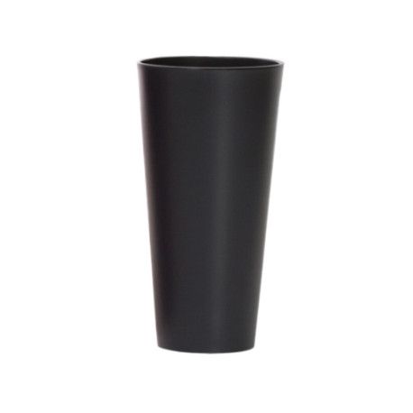 Горщик для квітів Tubus Slim 20см Антрацит
