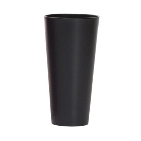 Горщик для квітів Tubus Slim 25 см Антрацит