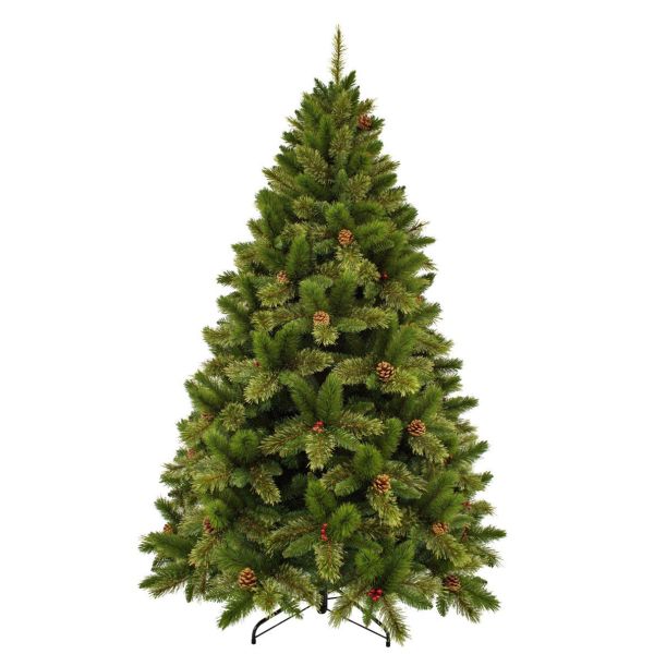 Ялина 185 см Dewberry з шишками та ягодами ожини