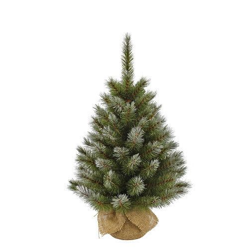 Сосна 60 см Pittsburgh зелена з ефектом покриття інеєм