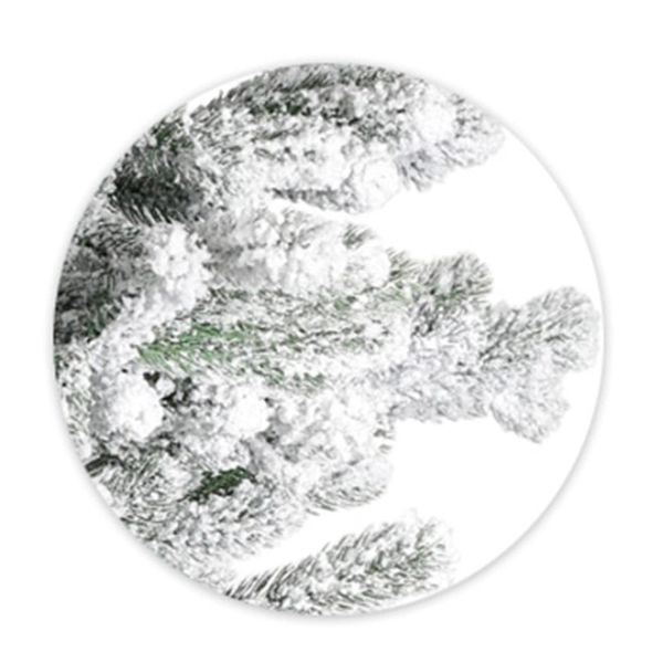 Ялинка лита засніжена на високій ніжці 180 см