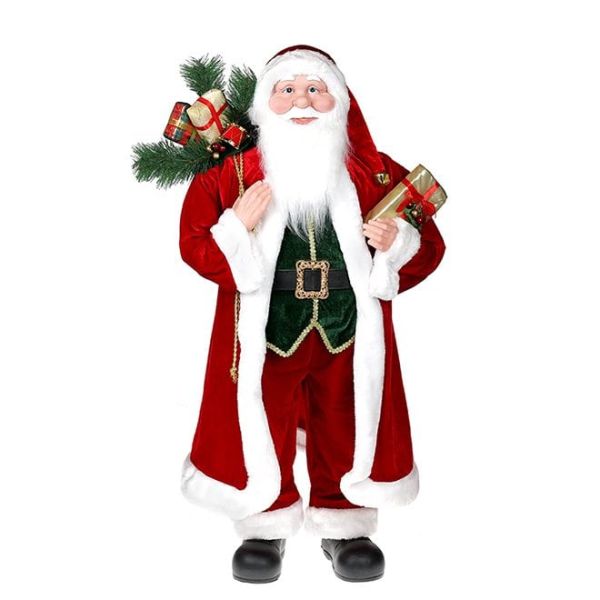Новорічна декорація Санта Н-90див. 12020