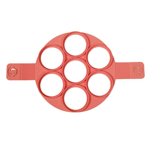 Форма силіконова для приготування оладок, 7 осередків, 24х40х1см