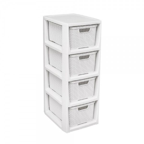 Комод на 4 ящики RATTAN хв