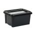 Ящик для хранения Plast Team Top store, 32л черный