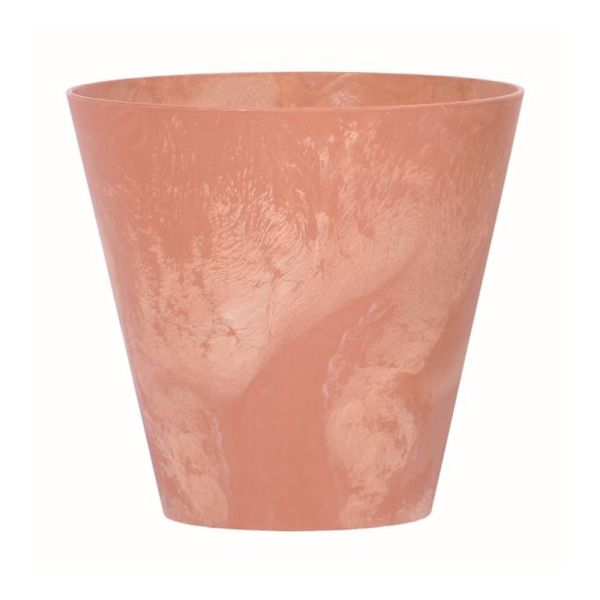 Горщик для квітів Tubus Beton Effect 30cm круглий Терра мраомрний