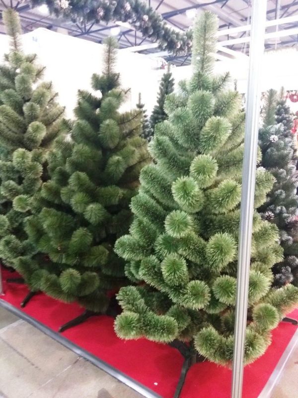 Новогодняя искусственная сосна КРЫМСКАЯ РАСПУШЕННАЯ 210 см
