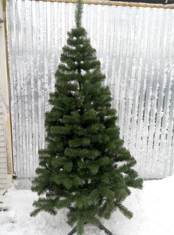 Новогодняя искусственная елка из плёнки ПВХ ЛЕСНАЯ 100 см