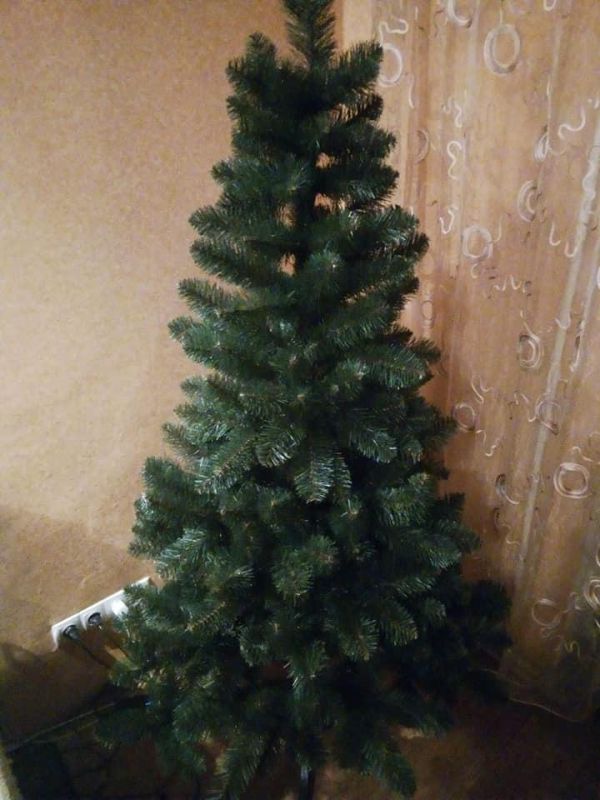 Штучна новорічна ялинка КАРПАТСЬКА зелена 100 см