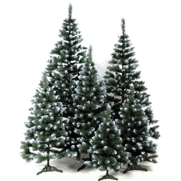 Штучна ялина КАРПАТСЬКА з білими кінчиками 180 см