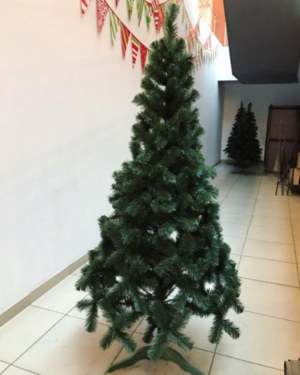 Новогодняя искусственная елка из плёнки ПВХ ЛЕСНАЯ 180 см