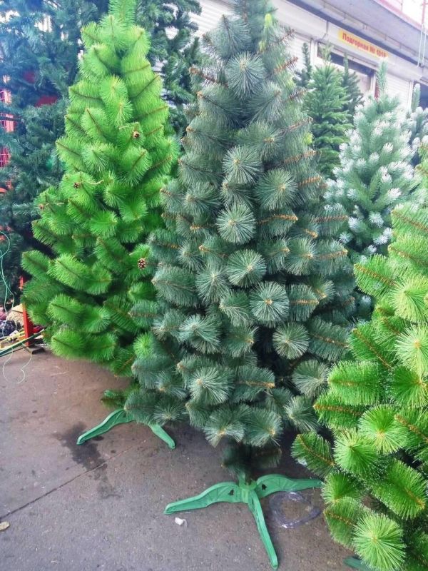 Штучна сосна КРИМСЬКА ТЕМНО-ЗЕЛЕНА 230 см