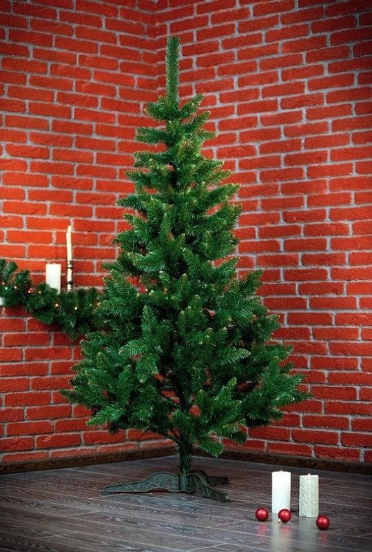 Штучна новорічна ялинка КАРПАТСЬКА зелена 230 см