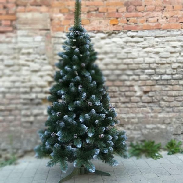 Штучна ялина КАРПАТСЬКА з шишками Класика 150 см