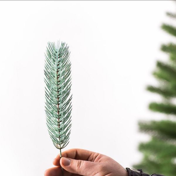 Штучна новорічна лита блакитна ялина БУКОВЕЛЬСЬКА 150 см