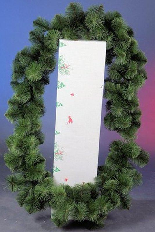 Новогодняя сосновая гирлянда КРЫМСКАЯ ЗЕЛЁНАЯ МИКС 300 см