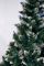 Ель искусственная РОЖДЕСТВЕНСКАЯ с белыми кончиками, шишками и калиной синей 200 см