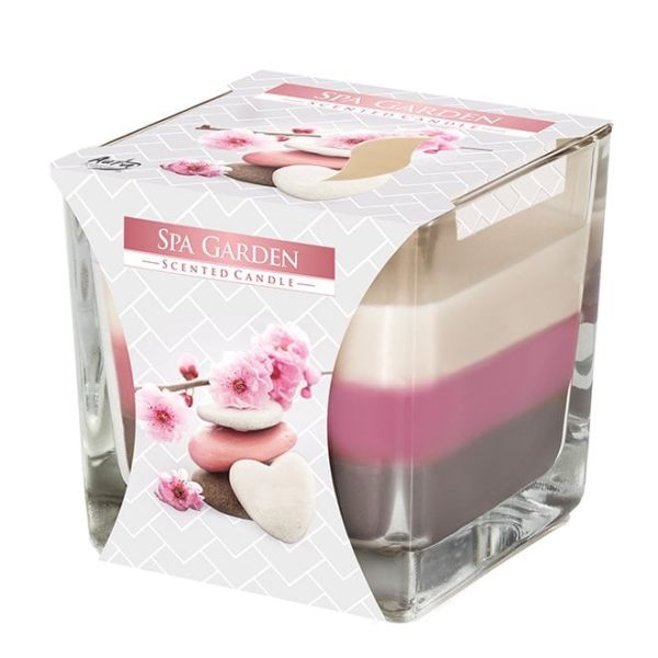 Свічка ароматична Bispol СПА сад 27304