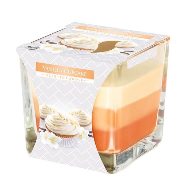 Свічка ароматична Bispol Ванільне тістечко 27446