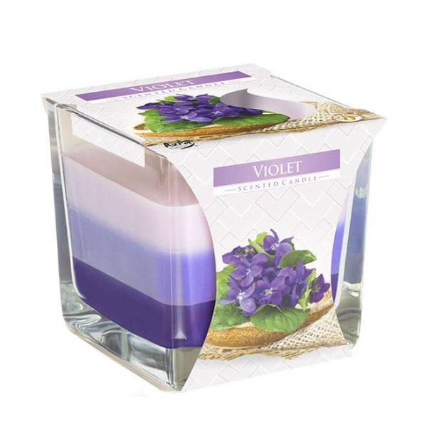 Свічка ароматична Bispol Фіалка 27527