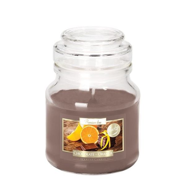 Свічка ароматична Bispol Шоколад-Апельсин 27554