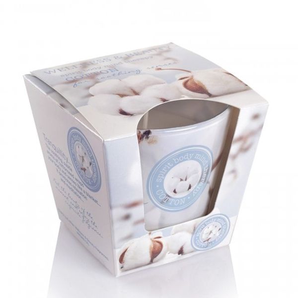 Свічка ароматична "Wellness & Beauty" (Cotton) 28755
